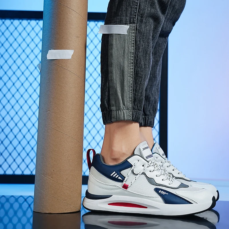 Männer Casual Sport Aufzug Schuhe für Männliche Erhöhung Schuhe Komfortable Höhe Erhöhen Einlegesohle 7CM Atmungsaktive Laufschuhe