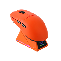 AJAZZ AJ159 APEX Gaming Mouse Tri-Mode Bluetooth/2.4Ghz Wireless/Type-C Wired PAW3950 Sensor with Magnetic Charging Base 30K DPI