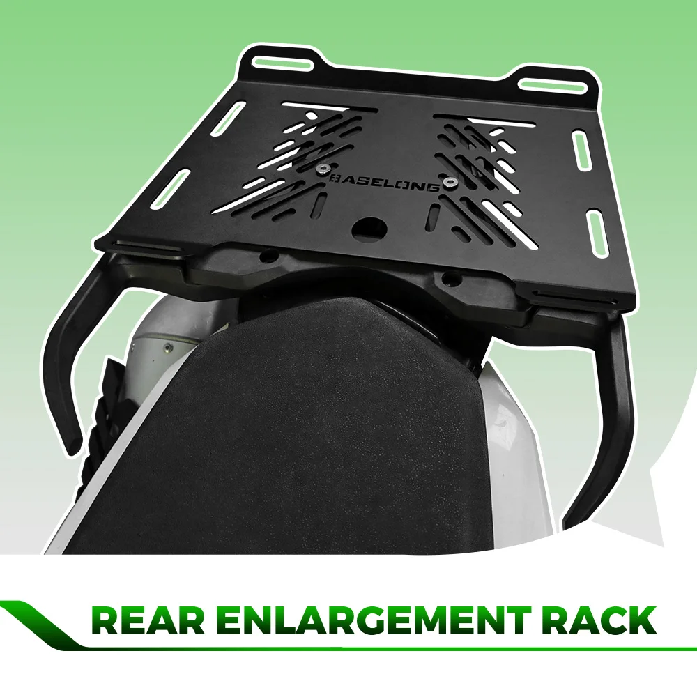 

Motorcycle Accessories Rear Cargo Luggage Rack Extended Carrier Top Mount Plate Bracket FOR KAWASAKI ZX6R ZX6RR ZX7R ZX7RR ZX9R