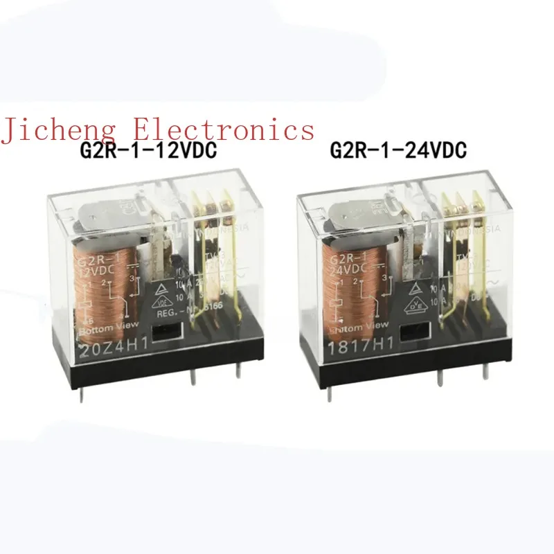 

2PCS Relay G2R-1 2 1A 1-E-5VDC 12VDC 24VDC DC12V DC24V Open And Close