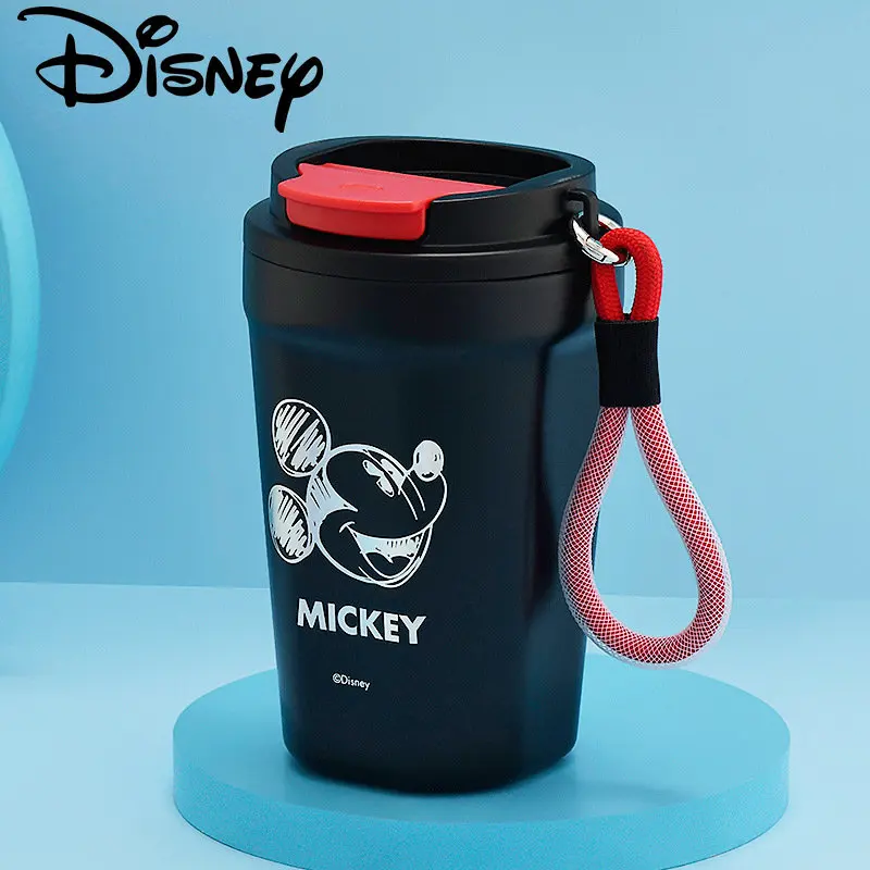 

Disney Mickey Minnie Insulated Coffee Cup 316 Food Grade Stainless Steel 380ML Student Water Cup Business Office Cup Coffee Cup