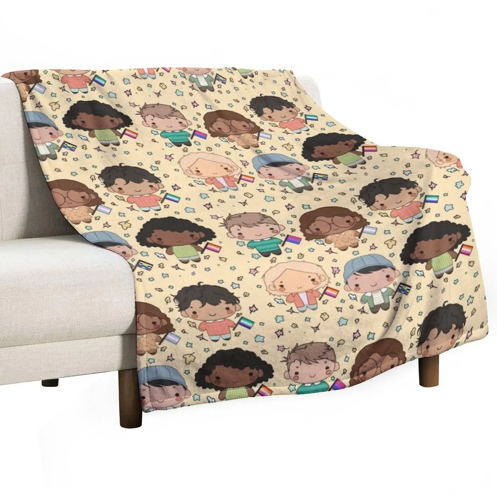 Heartstopper Squad Throw Blanket warm winter Summer Luxury Designer Tourist Picnic Blankets For Bed Blankets