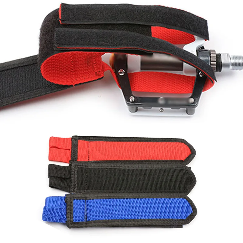 1pcs Fixed Gear Bike Bicycle Adhesive Straps Pedal Toe Clip Strap Belt Cn Suitable For Fixed Gear Outdoor Cycling