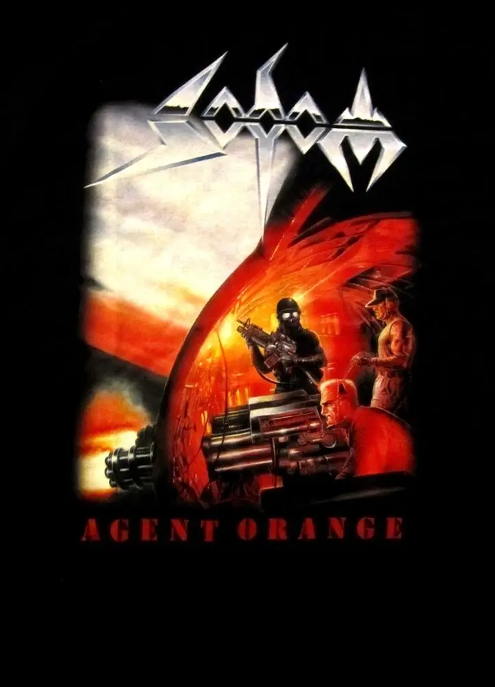 SODOM cd cvr AGENT ORANGE Official SHIRT XL New operation ranch hand cruelty