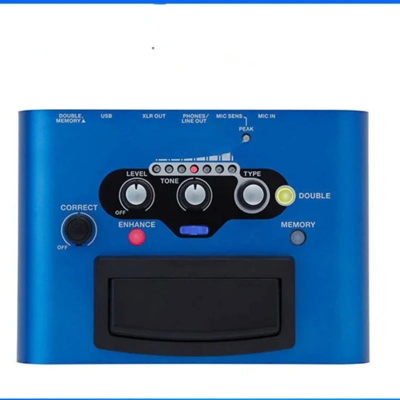 BOSS Effector VE1 VE500 VE20 VE8 Portable Vocal Loop Reverb Single Block Folk Guitar Playing and Singing