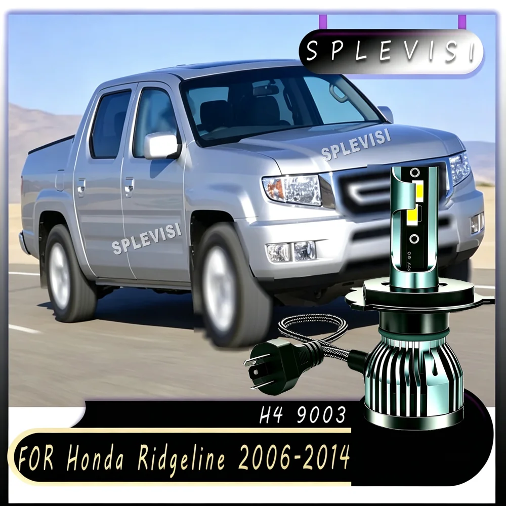 H4 LED HEADLIGHTS Enhanced Nighttime Visibility High-Quality For Honda Ridgeline 2006 2007 2008 2009 2010 2011 2012 2013 2014