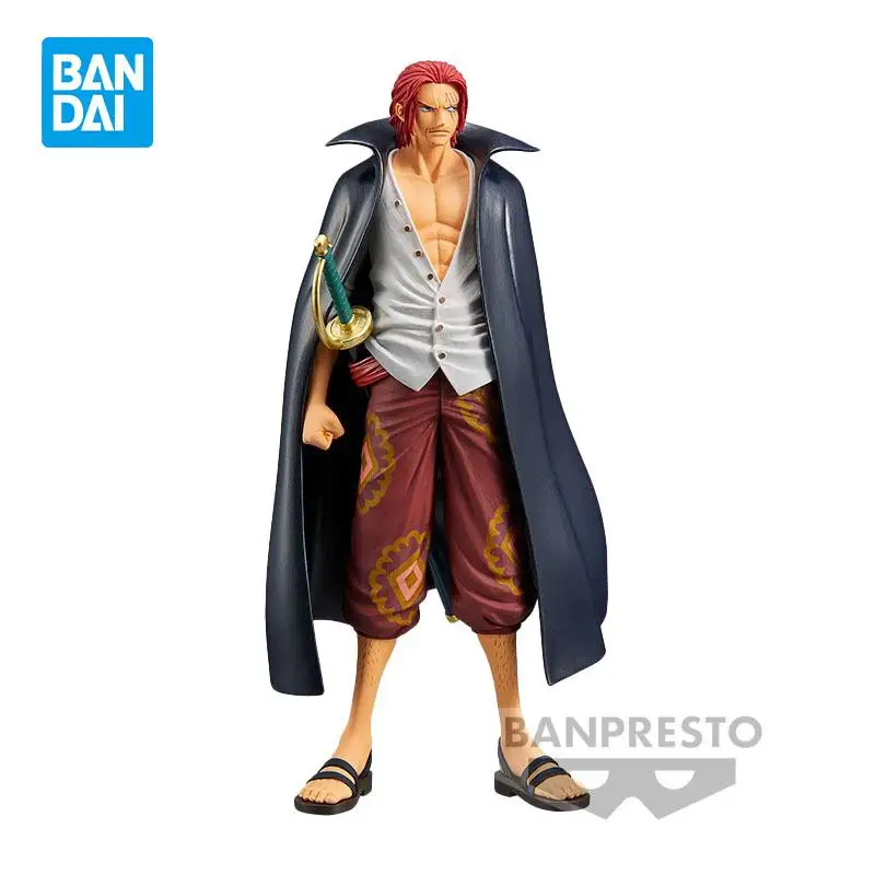 

Original BANDAI Banpresto ONE PIECE DXF vol.2 Shanks PVC Anime Figure Action Figures Model Toys ﻿ ﻿