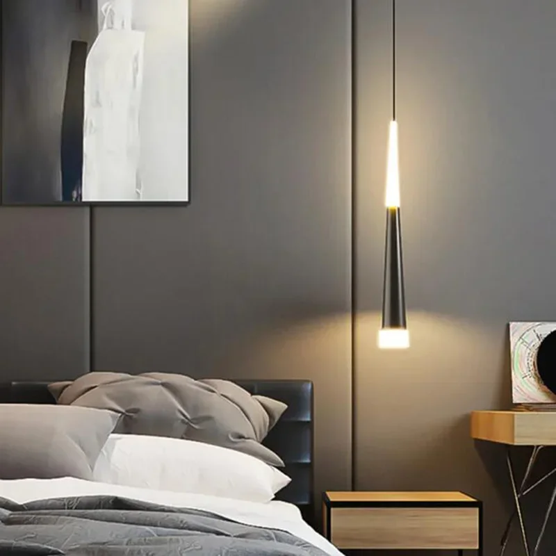 Creatieve Toonbank Led Kroonluchter Hanglamp Voor Bed Slaapkamer Foyer Gang Lamp Bar Keuken Huis Indoor Decor Hanglamp