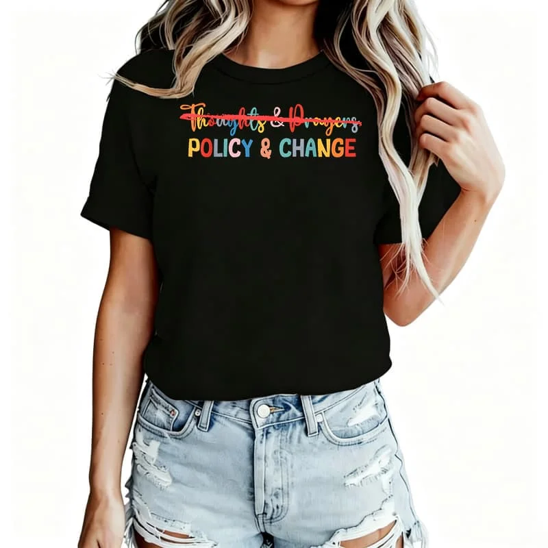 Ge Human Rights Equality Protect Women's T-Shirt 100% Cotton Funny Graphic Short Sleeve Tee Novelty Shirt Casual Crew Neck Top S-5Xl
