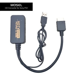 HD adapter for Sony PS1 PS2 HDMI supports 5V USB for more stable power supply