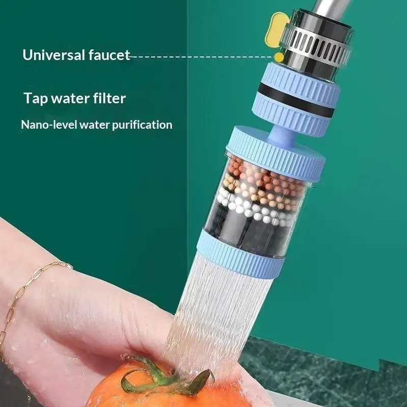 Flexible Faucet Extender With Filter 360 Degree Bendable Anti Splash Tap Kitchen Sink Water Purifier Aerator