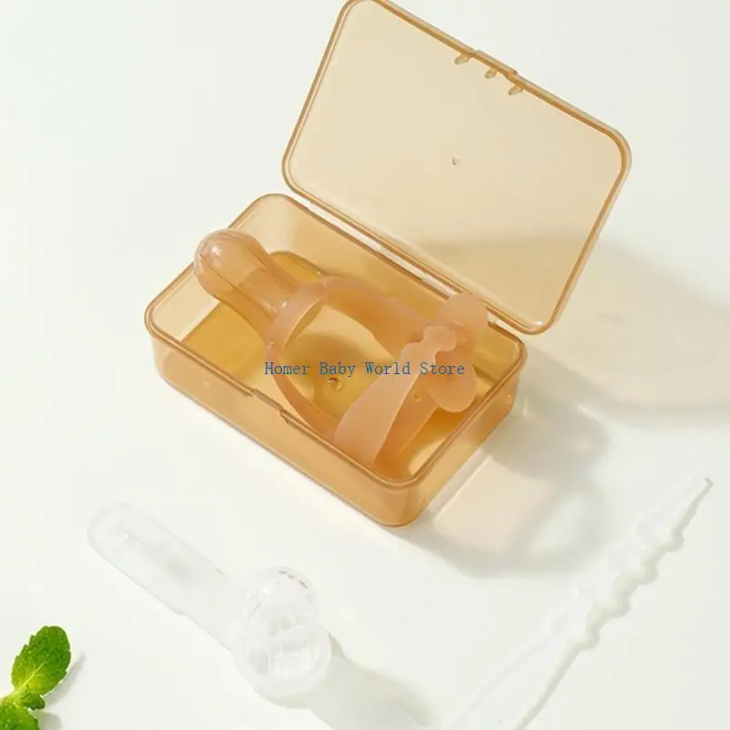 

B2QD детская соска против прикуса при прорезывании зубов, мягкая силиконовая соска для сосания большого пальца, стопор для для