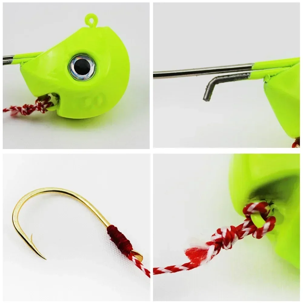 40g-140g  Lead Head Jigs with Sharped Hook Pesca Fishing Tenya Sea Fishing Tenya Madai Jig Lure Kabura Saltwater Fishing Lures