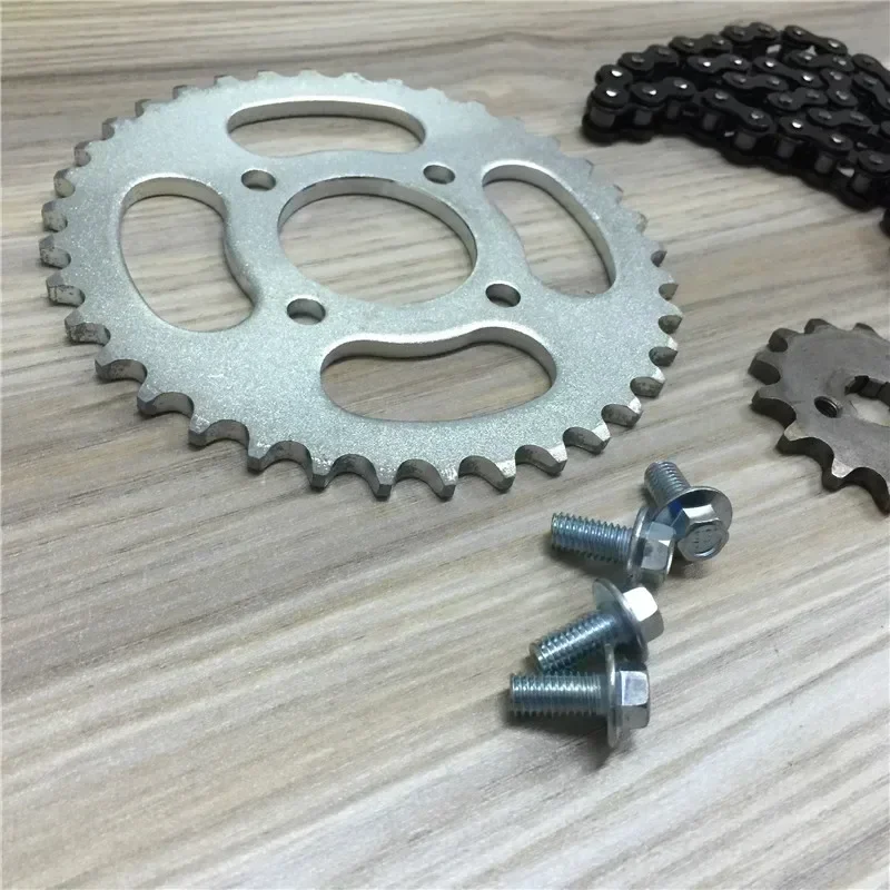 For Mini Motocross 110cc Small Bull Hummer Special Chain 420.428 Chain Chain A set of motorcycle accessories