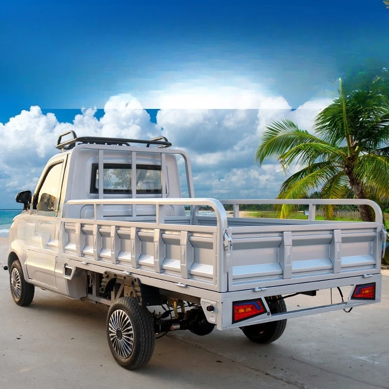 Load king four-wheel electric truck courier box truck pulling goods