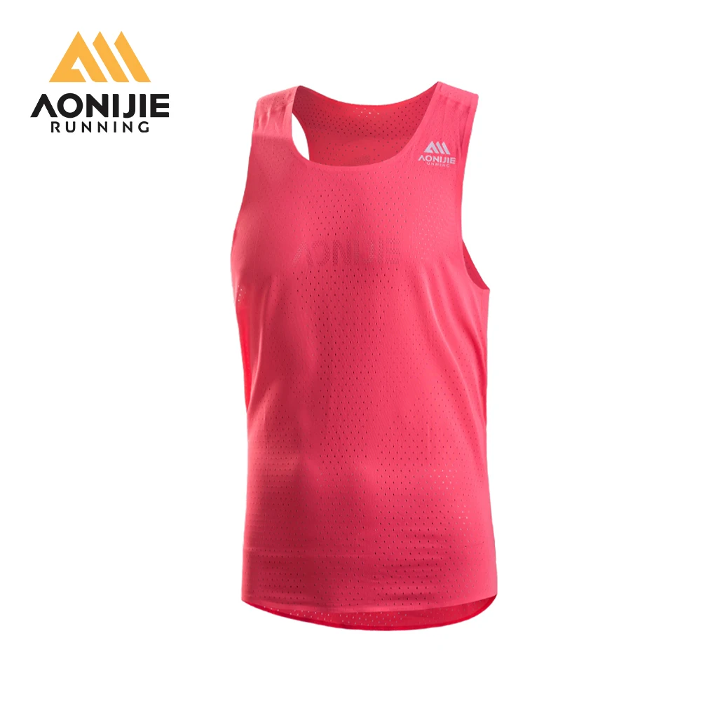 AONIJIE FM5188 Men Male Quick Drying Vest Sleeveless Summer Tank Top For Marathon Fitness