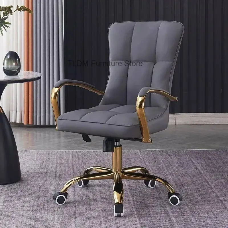 Home Computer Chair, Comfortable Office Chair Ergonomic Learning Chair Lifting and Rotating Modern Anchor Live Broadcast Chairs