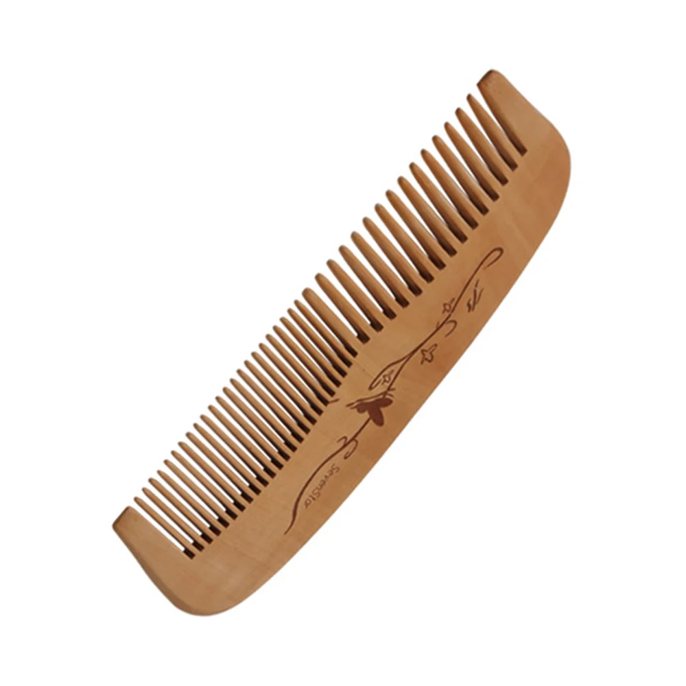 Natural Wood hair Comb Entic comb hair brush comb anti-static comb