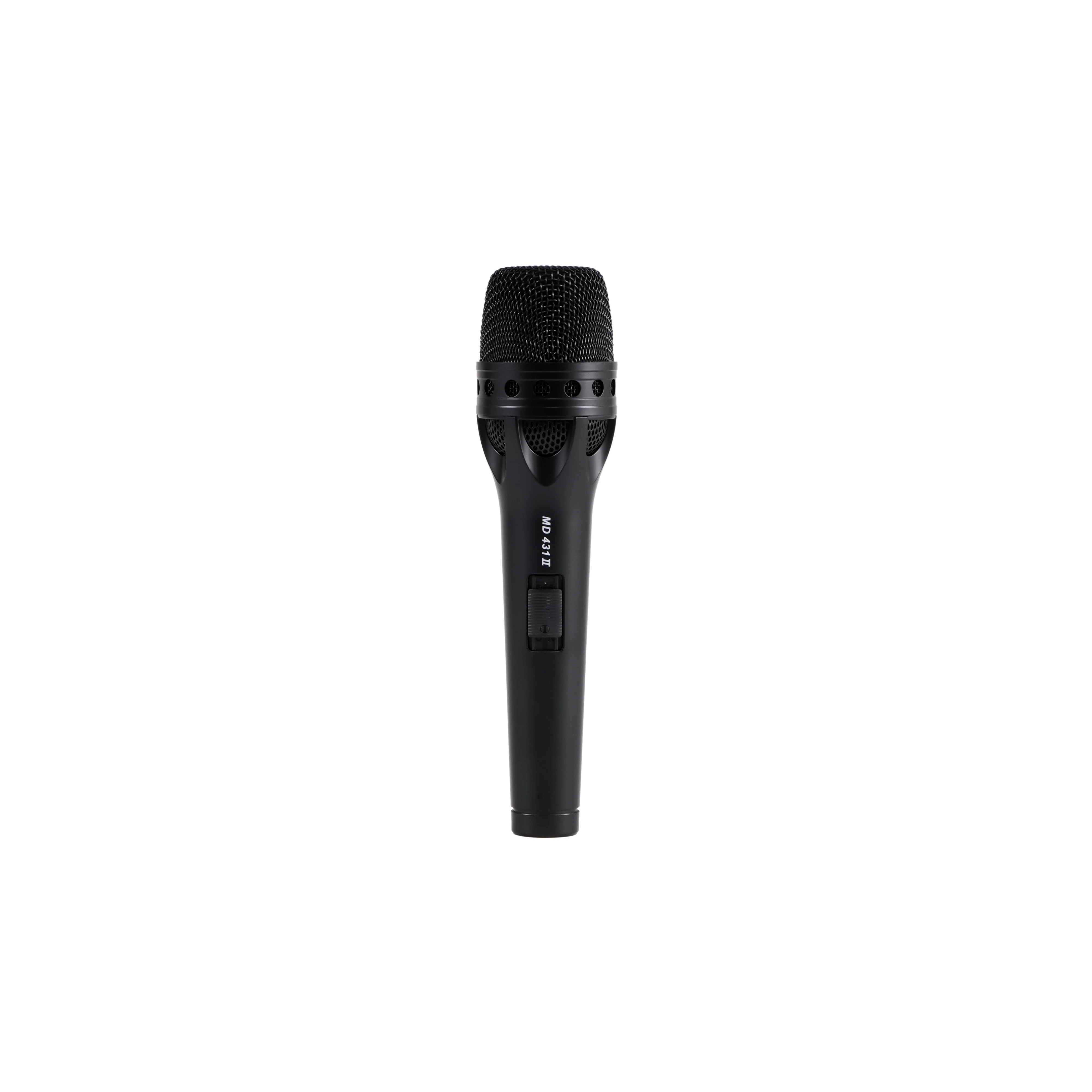 MD431-2 Professional Karaoke Dynamic Handheld Conference & Home Use Live Vocal Recording Audio Podcasting Microphone