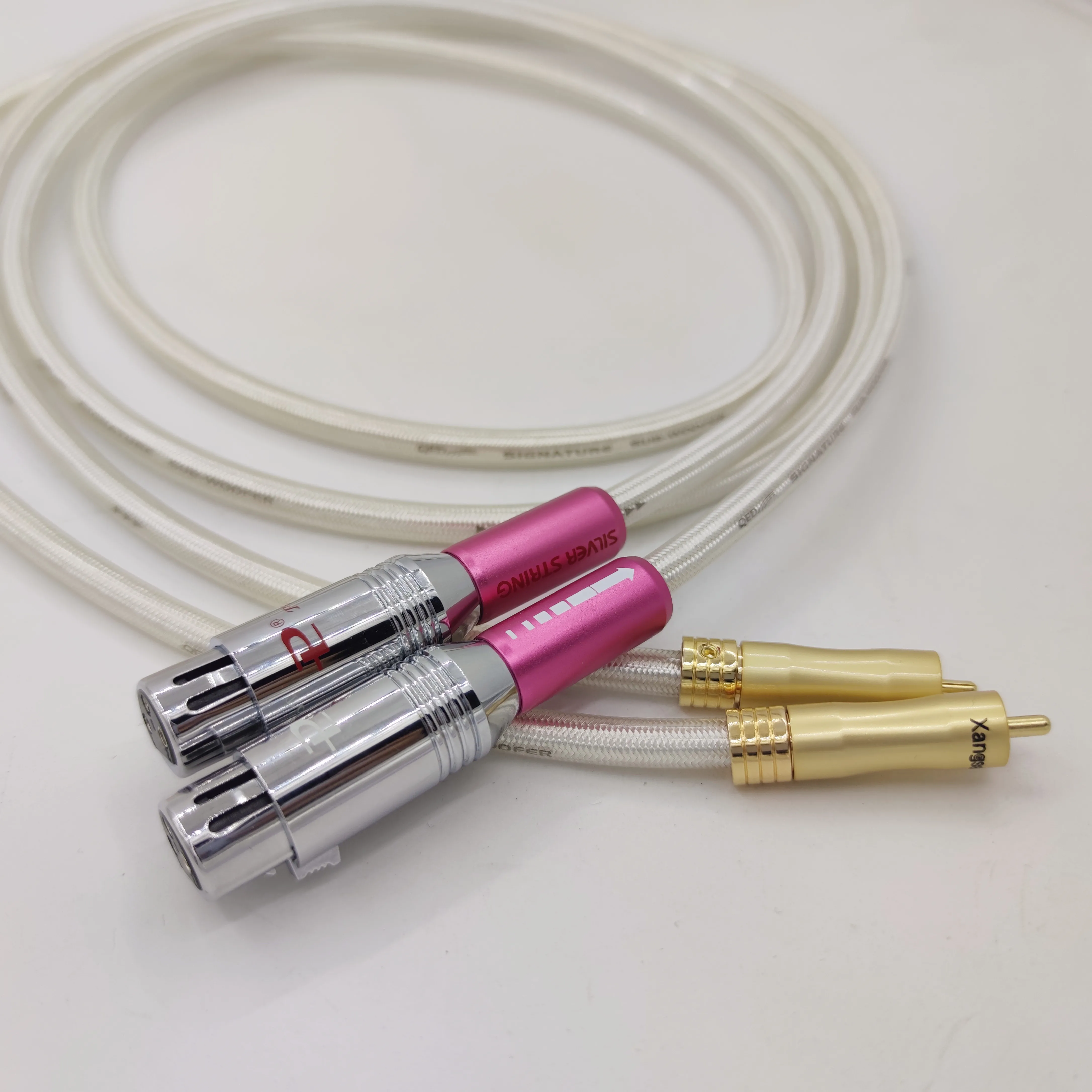 Signature Version Fever RCA Public To XLR Female Audio Signal Cable RCA To Canon Balance Cable