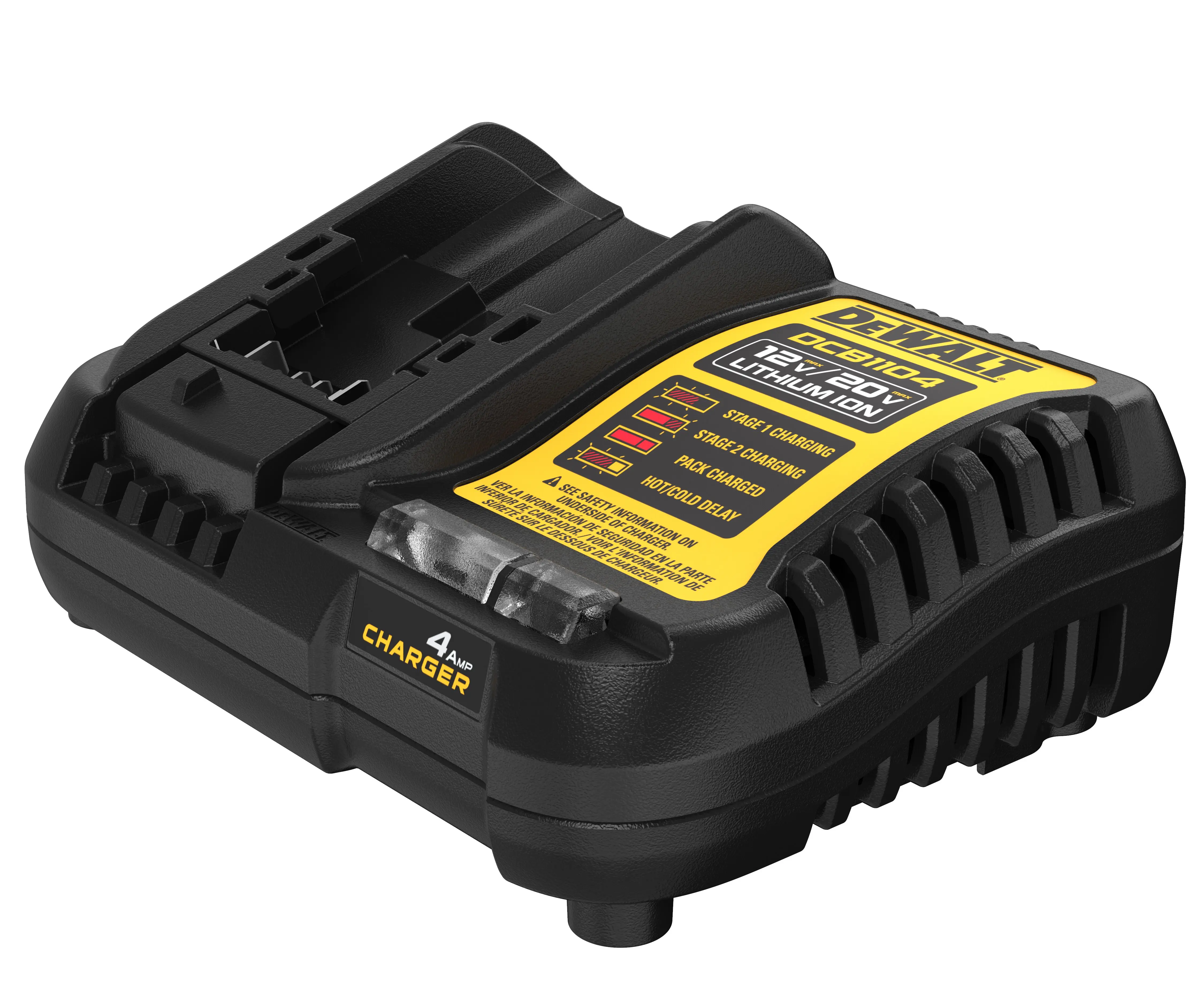 DEWALT 20V MAX* Charger Rapid Charge DCB118 Lithium Ion Battery Charger Lithium Ion DCB1104 Charger Power Tool Accessories