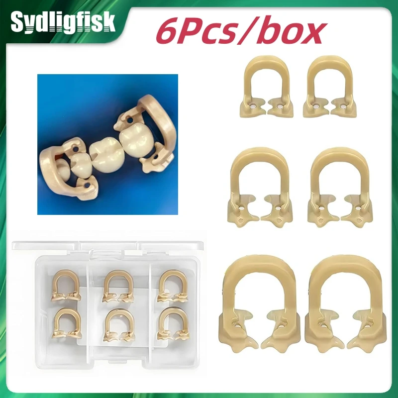 

Dental Rubber Dam Clamps Dam Barrier Clip Sectional Contoured Matrix Resin Dam Clamp Molar Premolar Autoclavable Dentist Tools