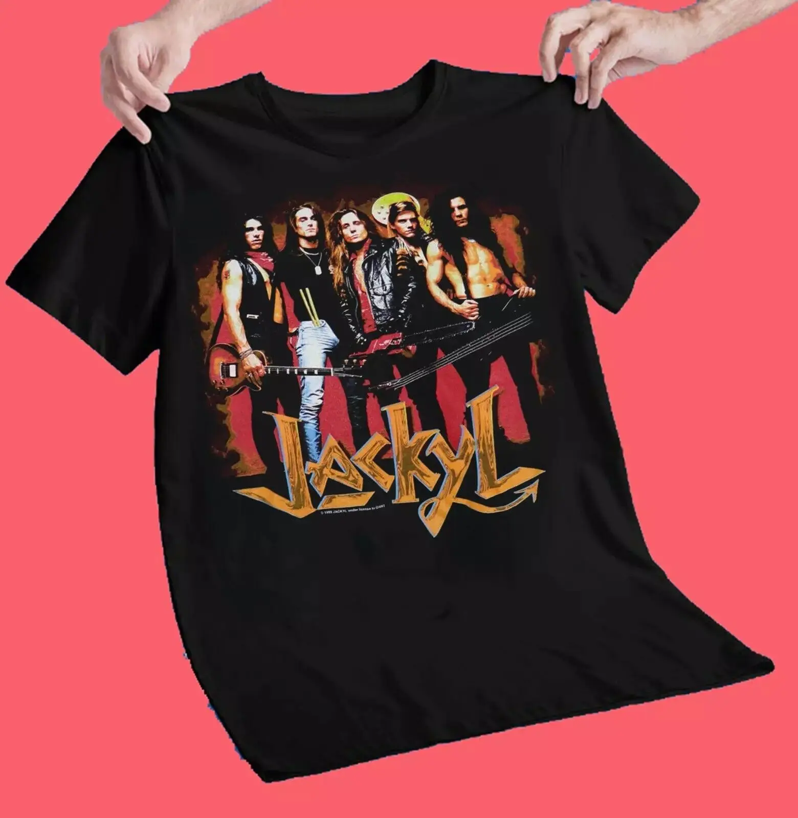 Vtg Jackyl Band All Size Unisex T-Shirt Gift for Fans