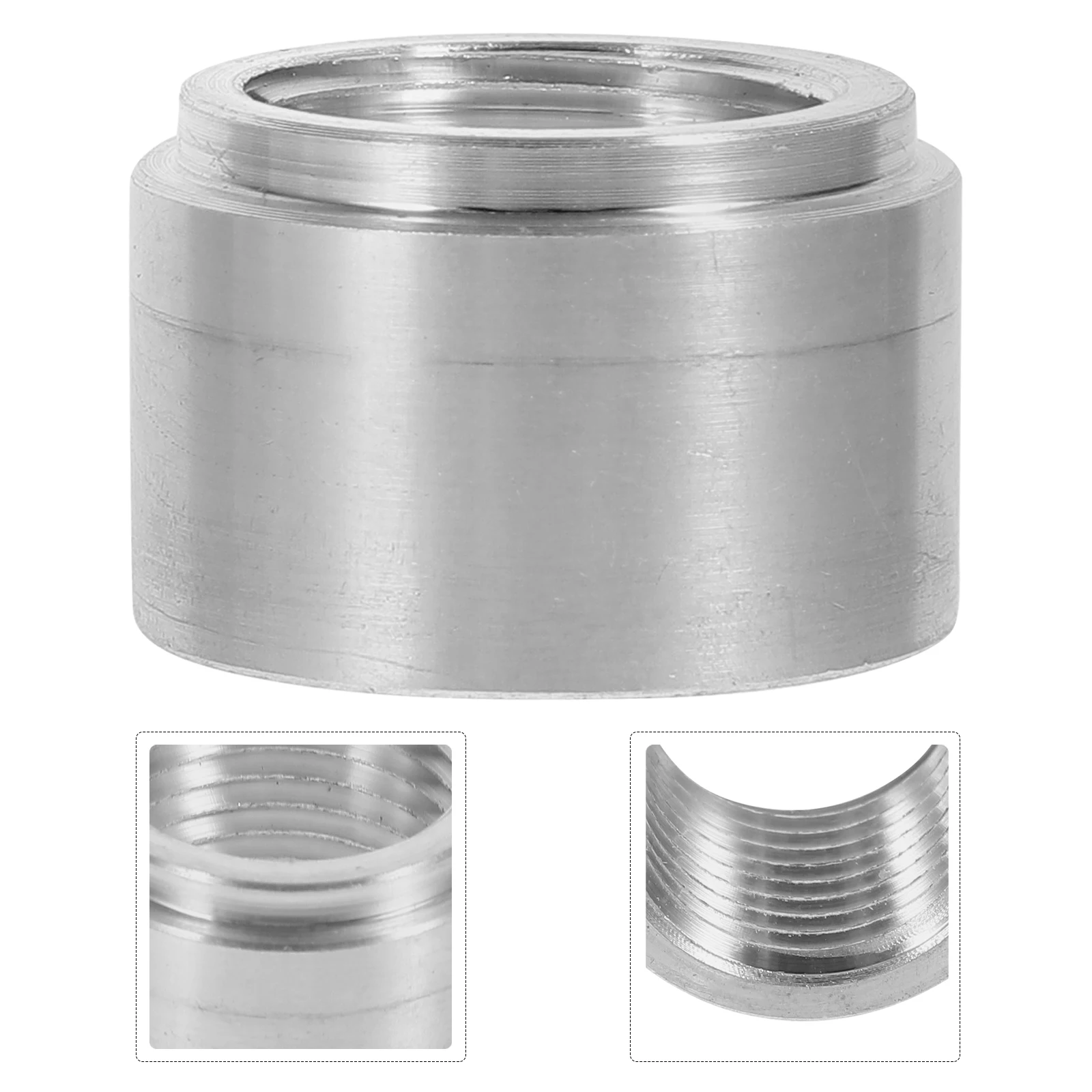 

Aluminum Weld Bung Threaded Insert Fitting 1 2NPT Weld Bung Replacement Hardware Nut Accessories Multi Purpose