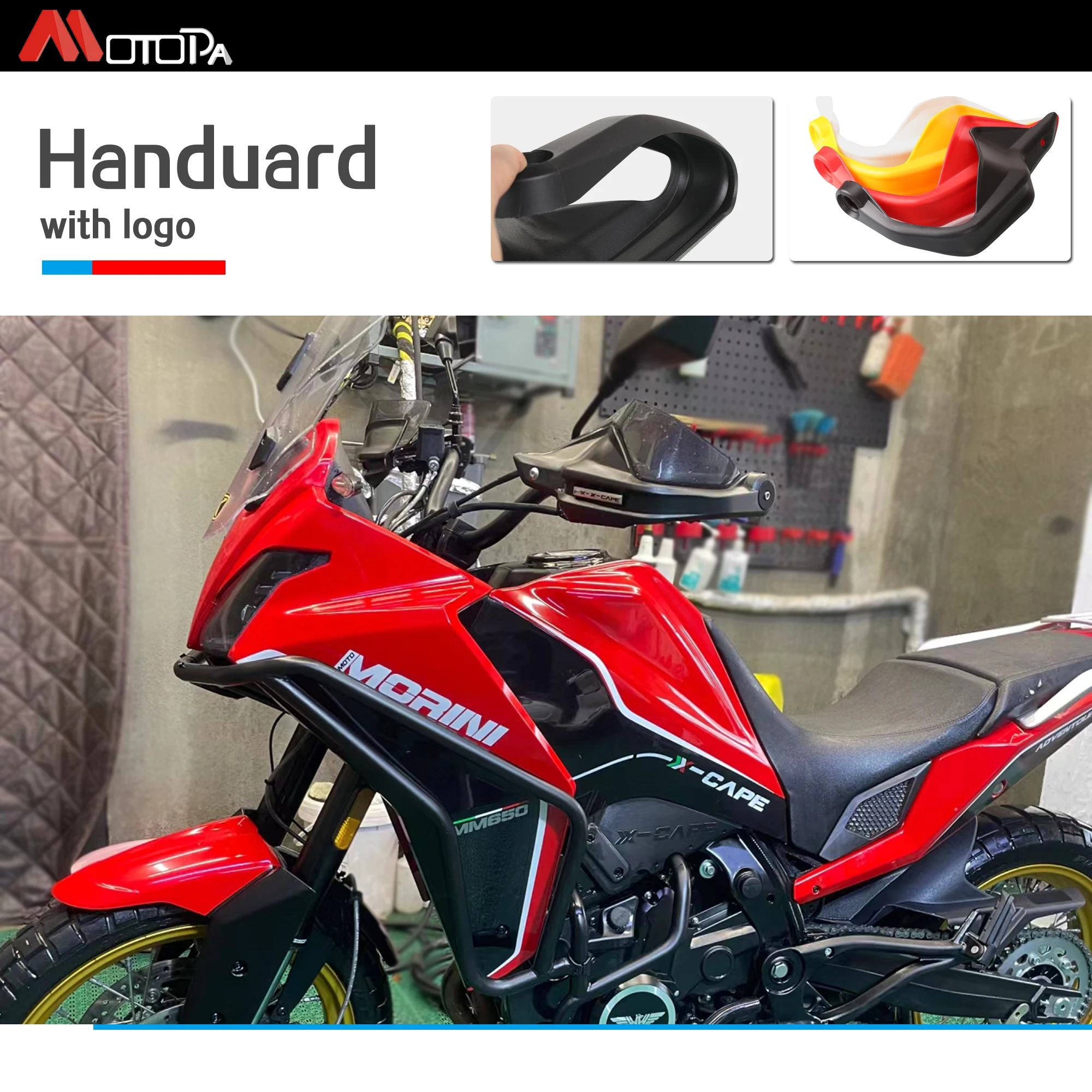 FOR Morini Xcape 650 X-Cape 650 Motorcycle XCape650 Dedicated Hand Guard Motorcycle Handguards Handlebar Guards Windshield ﻿