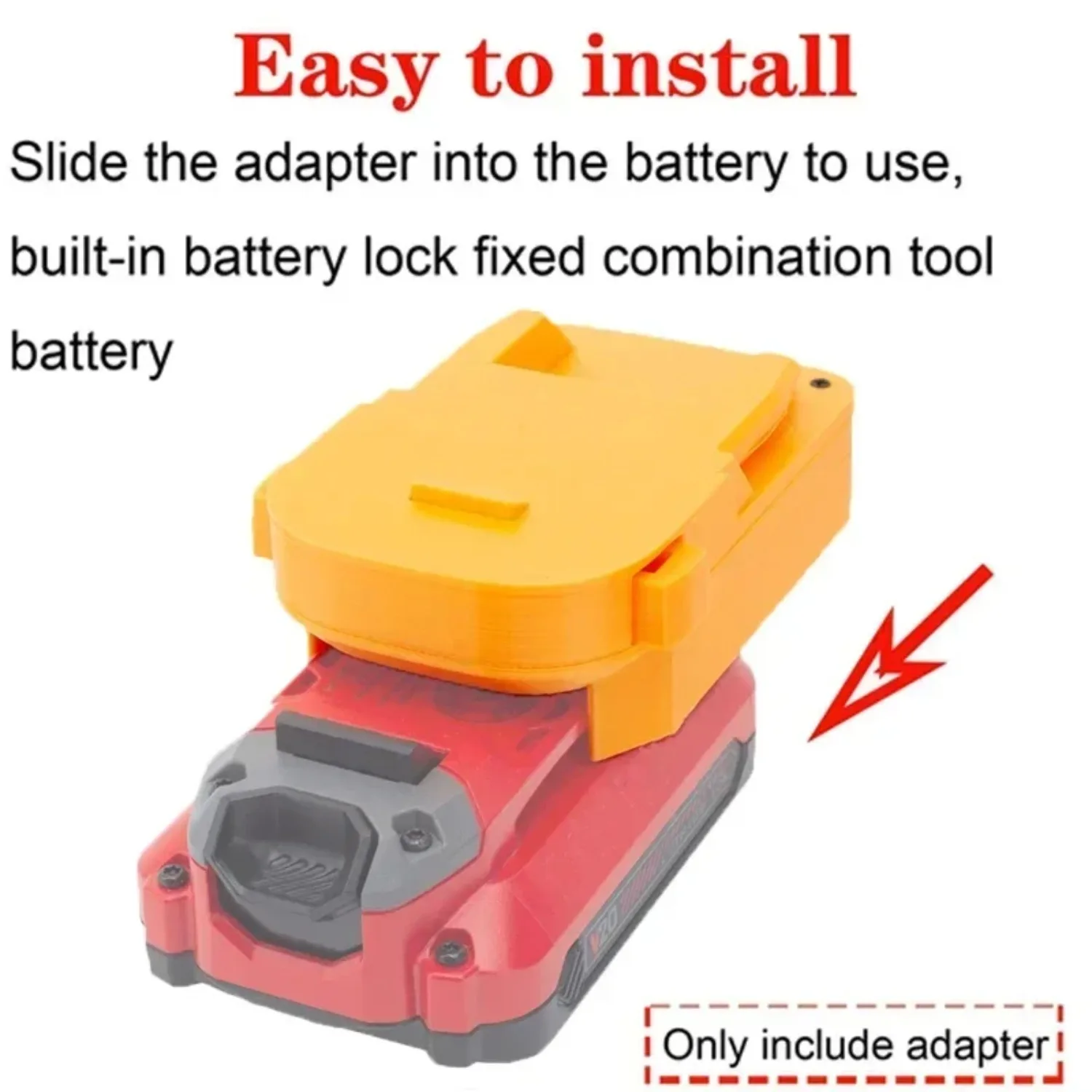 For Craftsman V20 Lithium Battery Converts To AEG RIDGID 18V  Li-ion Battery Portable Wireless Modified Power Tool Accessories