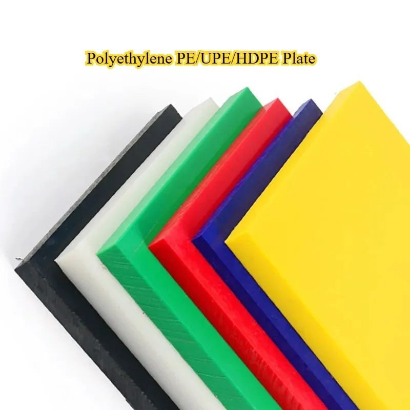 Thickness 2 to 40mm Polyethylene Sheet Colours High Temperature Plastic Board PE/UPE/HDPE Plate
