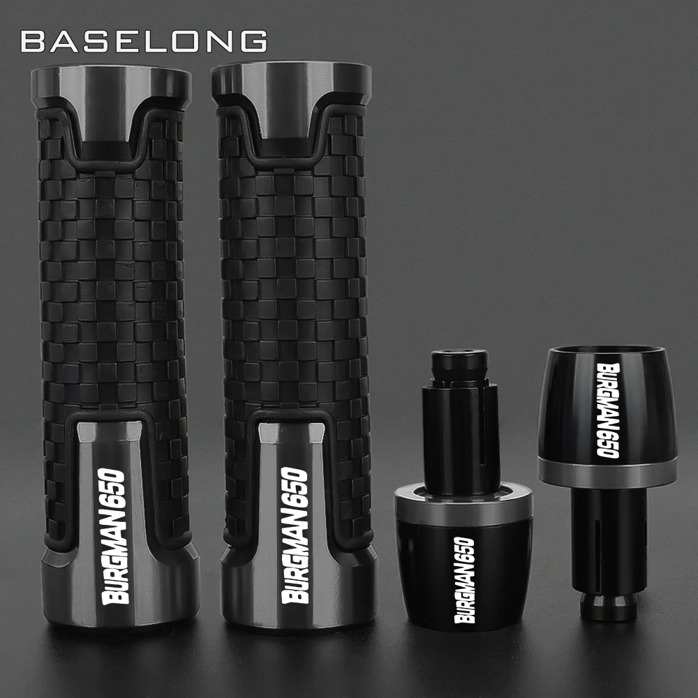 

For Honda BURGMAN 650 2003 2004-2018 2019 2020 2021 Motorcycle Handle Bar Ends BURGMAN650 Hand Grip Handlebar End Caps Grips