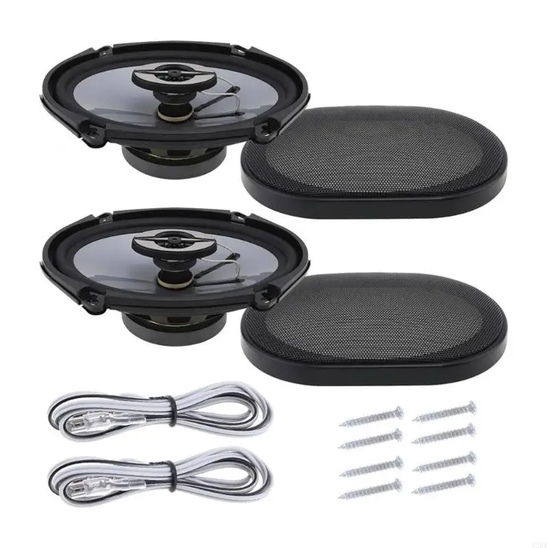 

Car Stereo Loudspeakerss 380W High Middle Coaxial Vehicle Sound Systems Automotive Entertainment Easy Installation