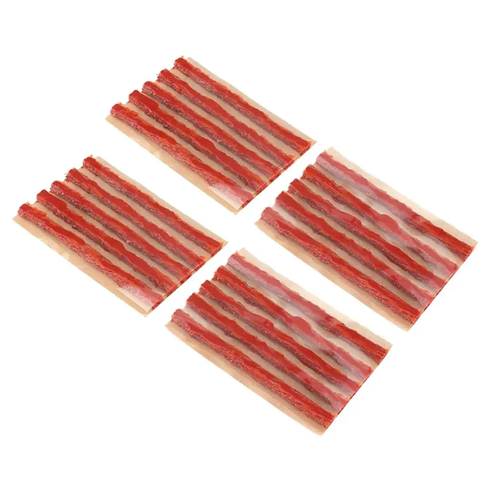 20pcs Convenient Instant Repair Tire Repair Plug Durable Portable Puncture Repair Tool Rubber Sealing Strip Bike Tires