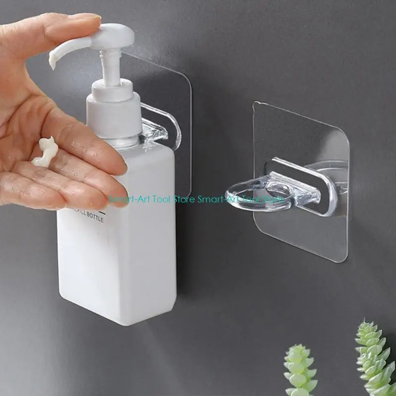 E1PB Practical Adhesive Wall Hooks Water Resistant Wall Hangers Functional Use In Various Rooms For Clothes And Accessories