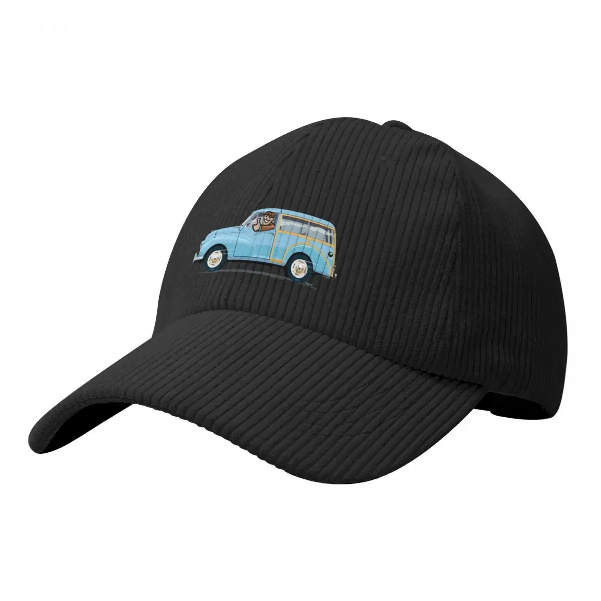 

Bermuda Blue Morris Minor Traveller (left hand drive) Baseball Cap Sunscreen |-F-| hats for men Girl'S Hats Men's
