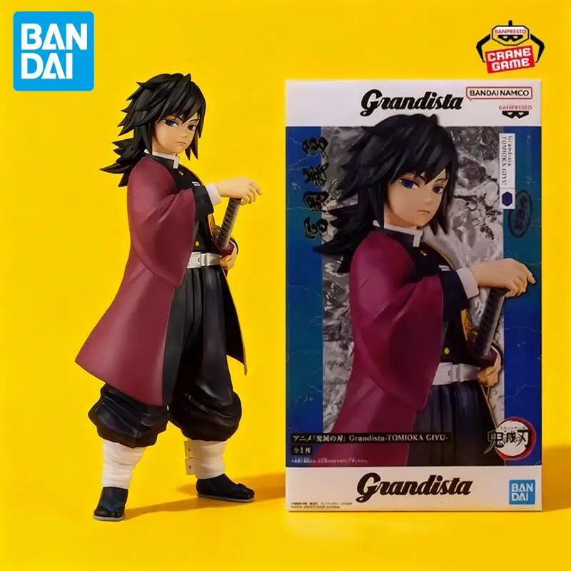 

Bandai Original Banpresto Demon Slayer Grandista Tomioka Giyuu Figuras Anime Action Figures Model Dolls Kids Toys Juguetes Gifts