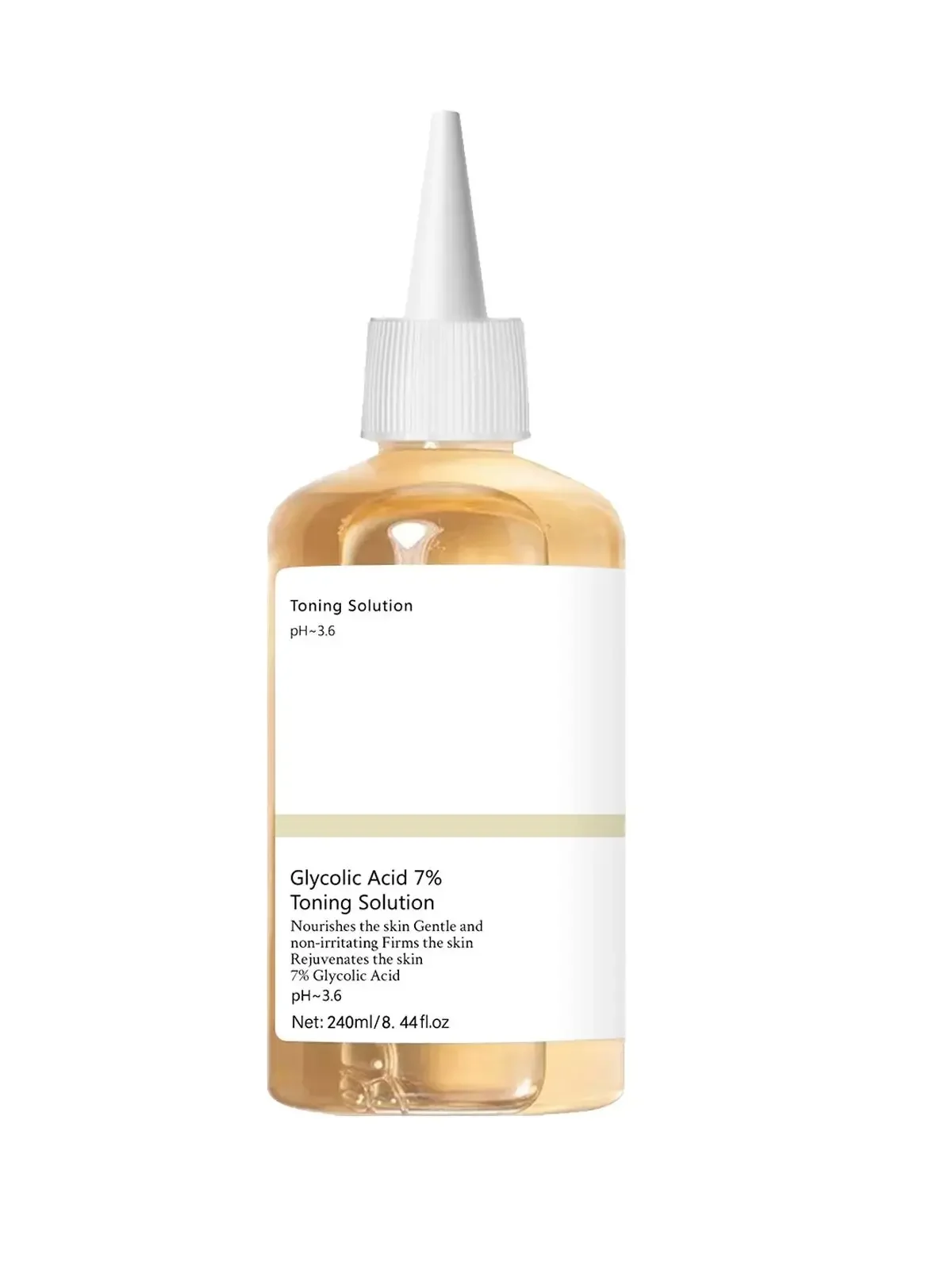 Exfoliating Toning Solution 240ml – 7% Glycolic Acid and Niacinamide Blend for Smoothing Texture and Boosting Radiance