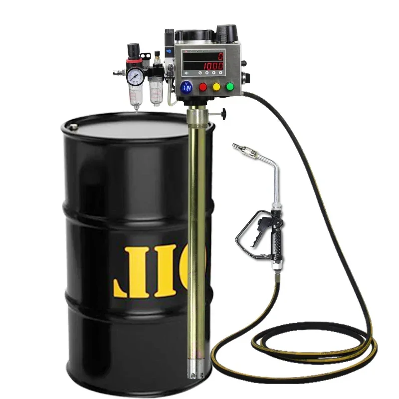 Small Self Defined Quantitative Oil Gun Gear Oil Large Flow 60L Pneumatic Fuel Dispenser Thin Oil 208 Filler Automobile