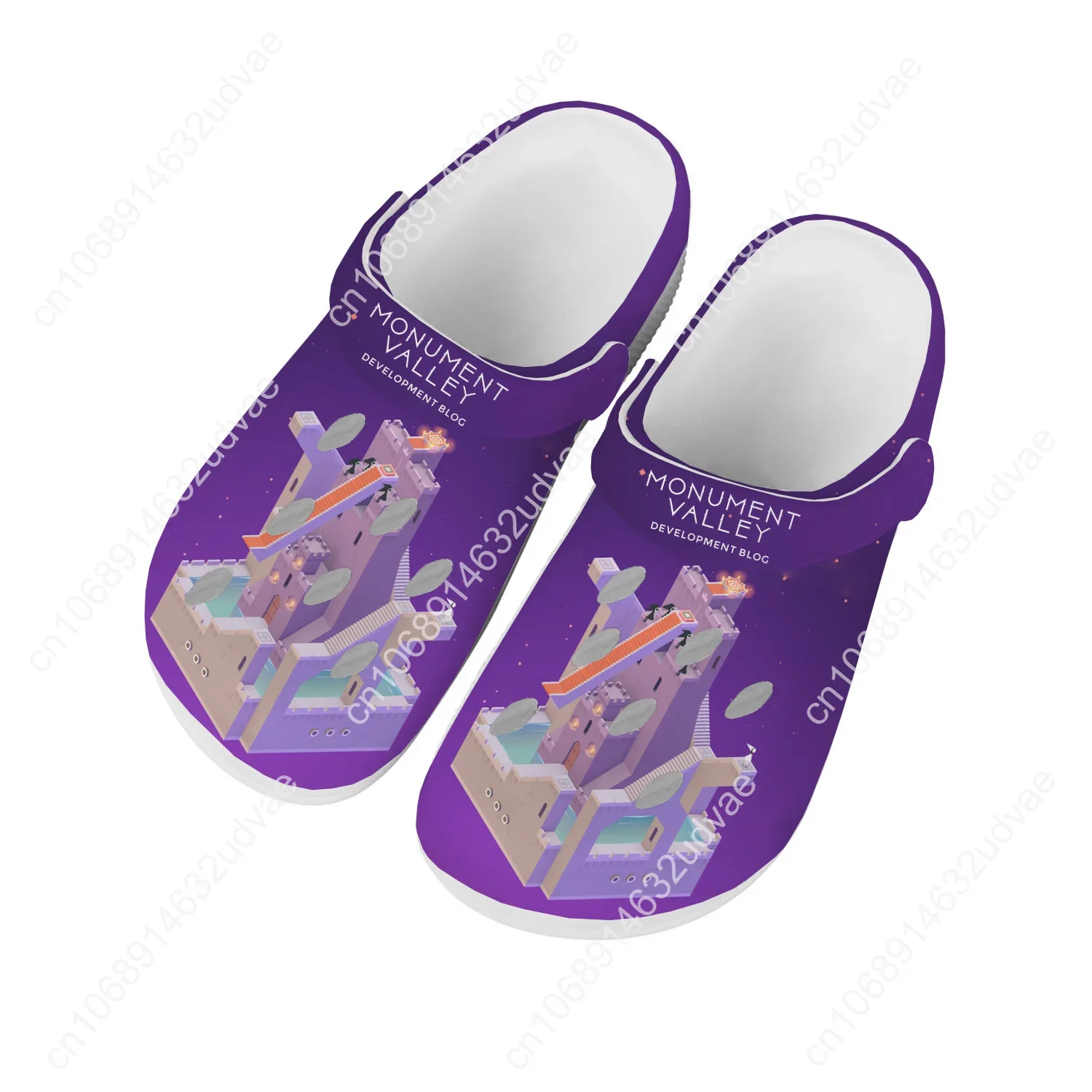Monument Valley Water Shoes Men Women Teenager High Quality Home Garden Clogs Custom Sandals Beach Breathable Hole Slippers