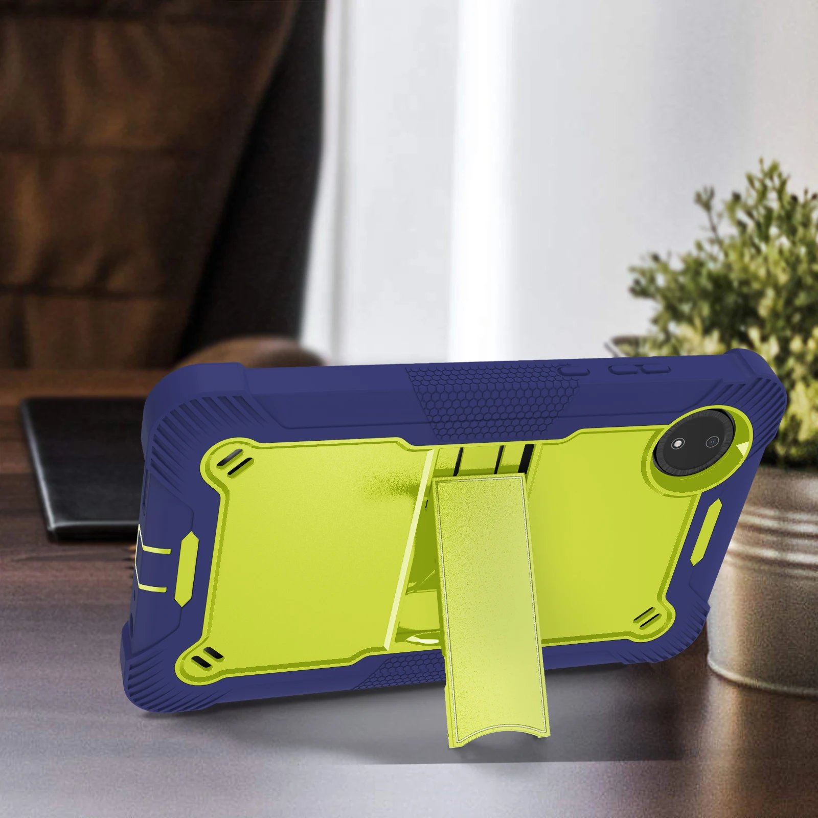 Capa híbrida com suporte para xiaomi redmi pad se 8.7 2024, capa armadura para redmi pad se 4g 8.7 polegadas crianças pc-concha resistente de silicone