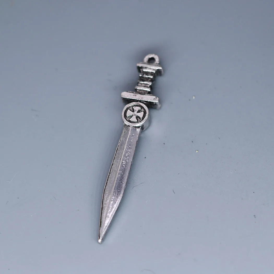 3Pcs/lot Catholic Military Templar Knights Symbol Charm Pendant For DIY Necklace Handmade Jewelry Making