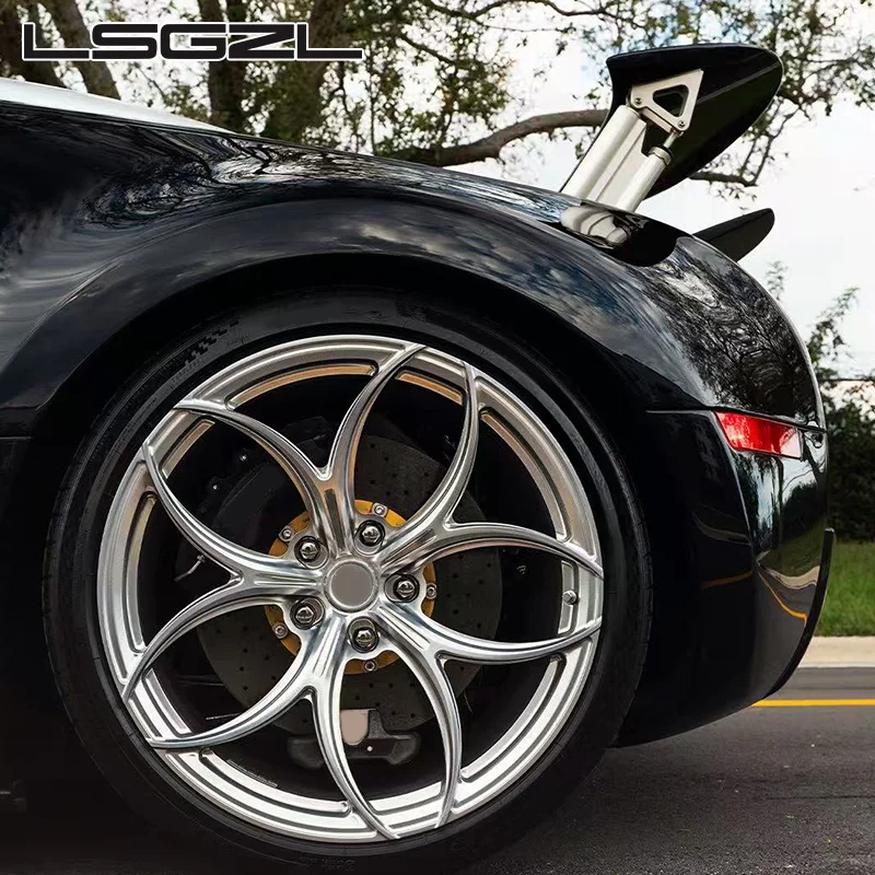 Monoblock Wheels Custom Forged 1-piece Billet Wheels 5x112 5x114.3 5x120.65 5x127 6x139.7 18 19 20 21 22 Inch for BMW Mercedes