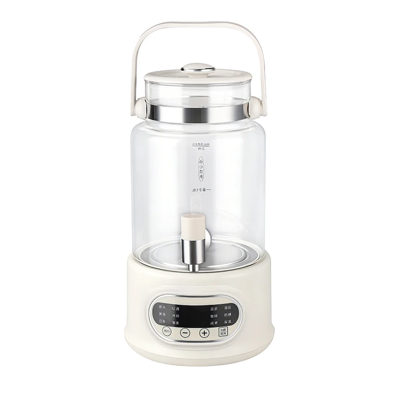3L 800W Glass Double Layer Electric Kettle & Tea Maker with Multi-Temperature Control for Household & Hotel Use