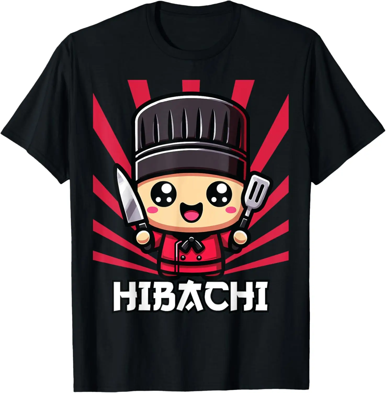 Hibachi Chef, Kawaii Hibachi T-Shirt