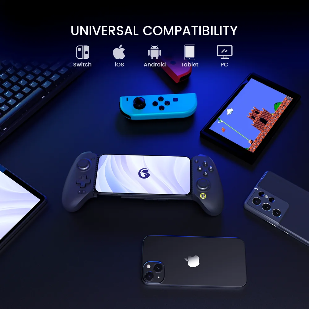 وحدة تحكم ألعاب GameSir G8 Galileo /G8 Plus للهاتف المحمول مع عصا تحكم بتأثير القاعة لهاتف iPhone 15 Android للهاتف المحمول Cloud