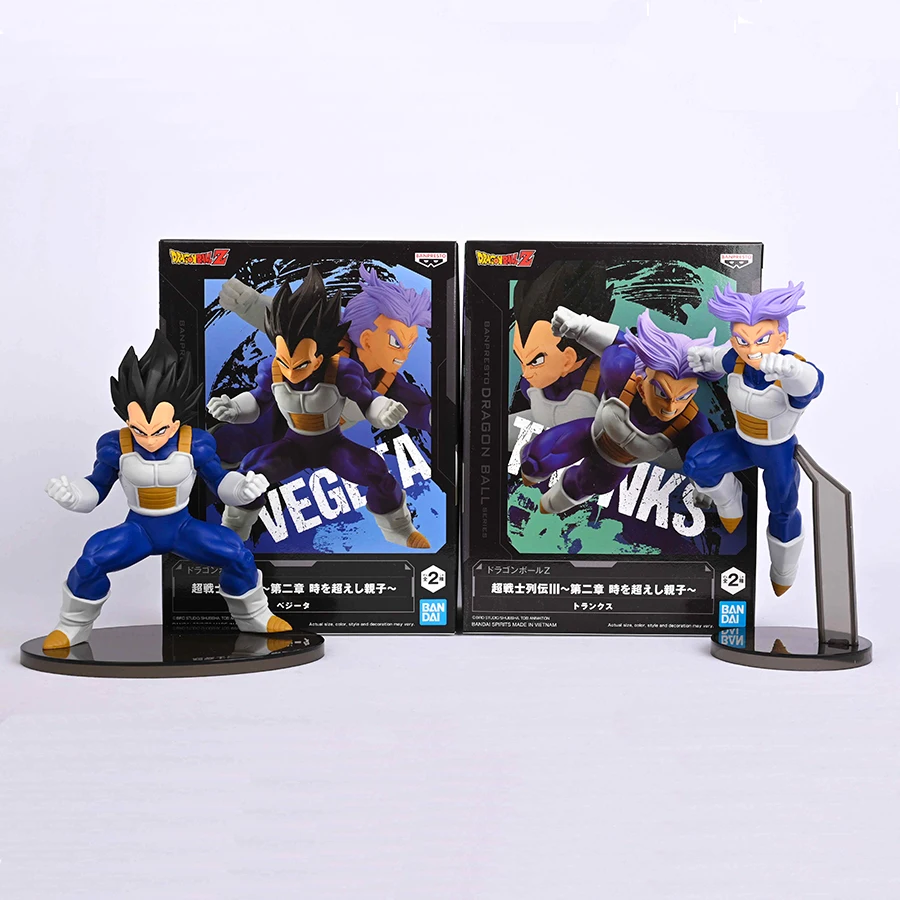 Banpresto لعبة دراغون بول أنيمي التماثيل سوبر Chosenshiretsuden III فيغيتا جذوع البلاستيكية عمل أرقام 130 مللي متر تحصيل نموذج اللعب