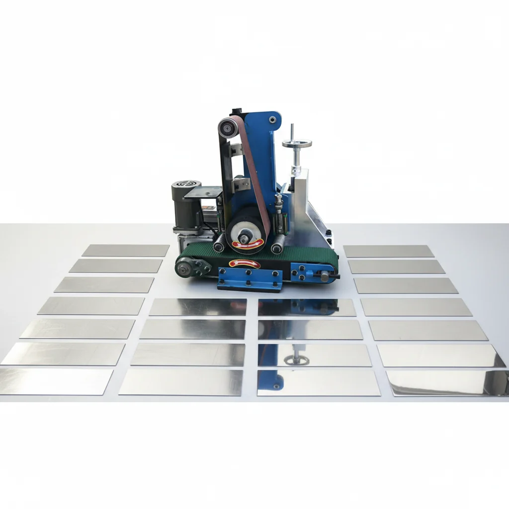 Versatile Compact Electric Industrial Metal Polisher Stainless Steel Construction Adjustable Voltage High-Accuracy Metal