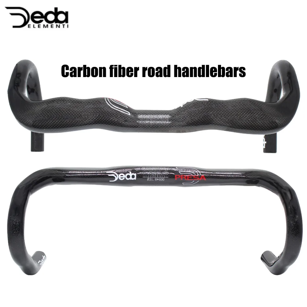 

Полностью карбоновый руль шоссейного велосипеда DEDA 31,8 мм T800 CARBON