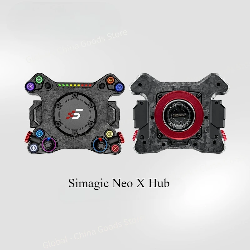 Simagic Neo X Hub Racing Steering Wheel Hub (without Paddles) Supports 2.4G Wifi For SIMAGIC/MOMO/Sparco/OMP Racing Wheels